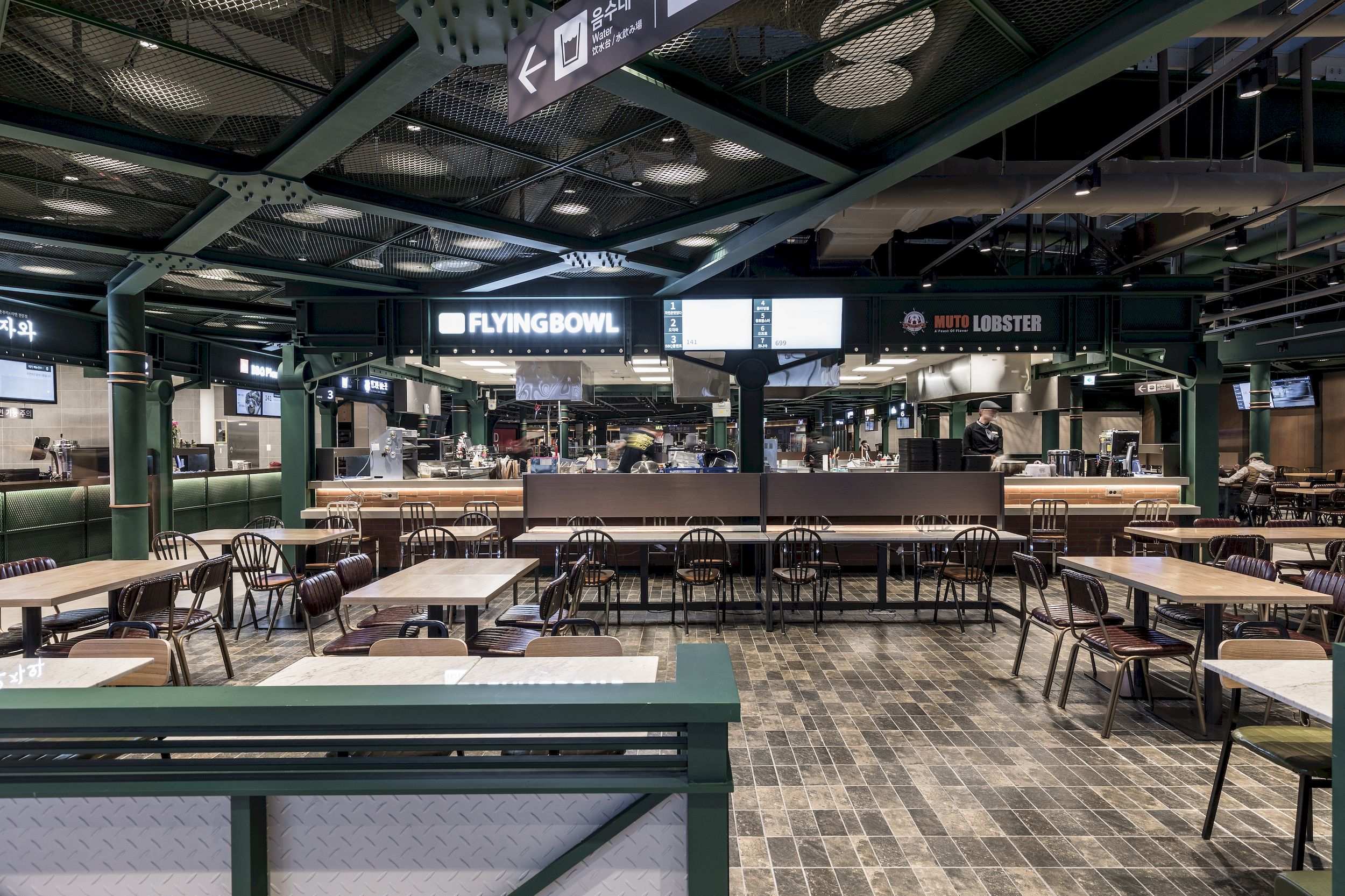 시흥 하늘휴게소 푸드코트